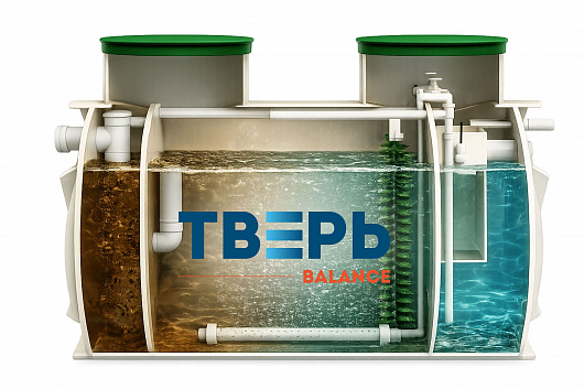 Септик Тверь Balance 6К – фото 2 | СТРОЭКОС